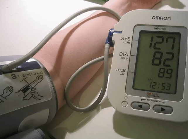 indicadores de presión estabilizados despois de tomar Cardione
